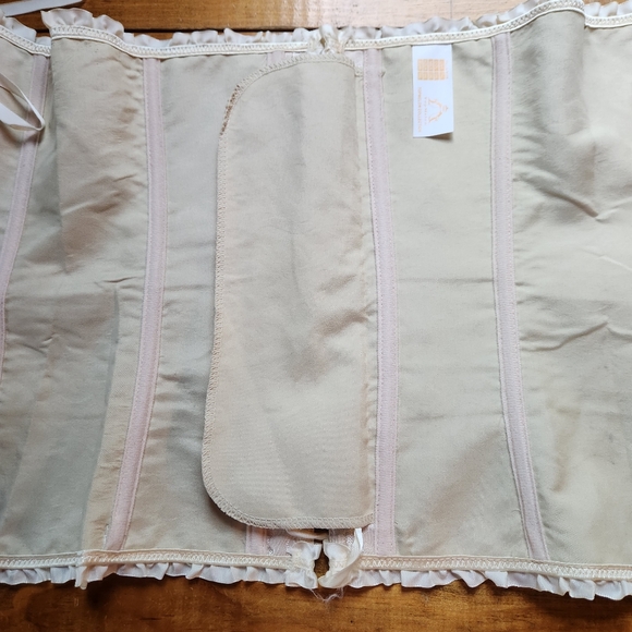 Laced Floral Print Corset Top Lace Up Back Shaping Womens Size 5XL - Picture 12 of 16